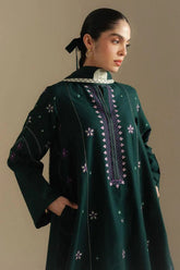 ZARA SHAHJAHAN LATEST HIT DHANAK WOOL EMBROIDERED 3 PIECE